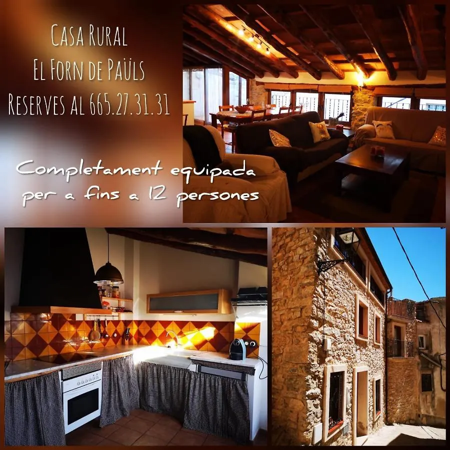 Holiday home L'Antic Forn De Pauels Villa Spain